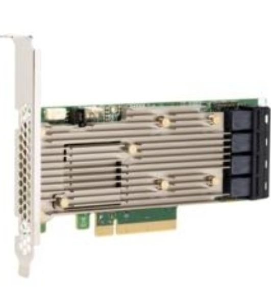 Контроллер MegaRAID 9460-16I SGL (05-50011-00), PCIe 3.1 x8 LP, SAS/SATA/NVMe, RAID 0,1,5,6,10,50,60, 16port(4 * int SFF8643), 4Gb Cache, 3516ROC