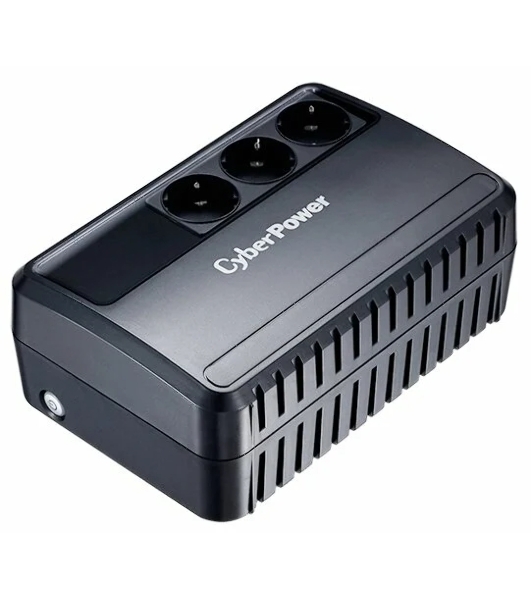 Источник бесперебойного питания CyberPower BU600E/600 ВА/360 Вт/3 х CEE 7 (евророзетка)