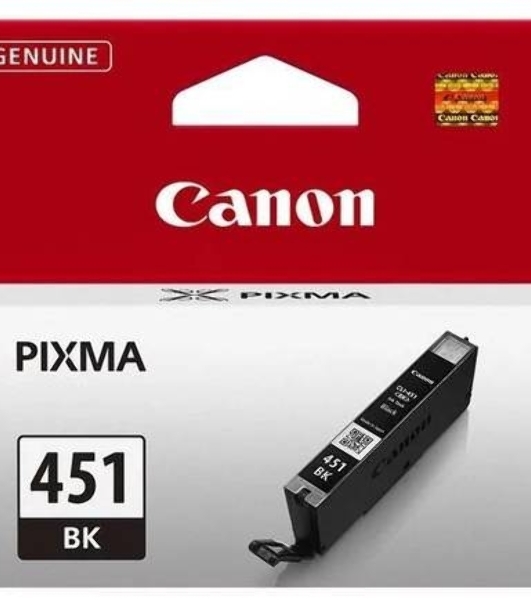 Картридж струйный Canon CLI-451Bk (6523B001) черный (337 стр. 7 мл) для Canon PIXMA iP7240/MG6340/MG5440