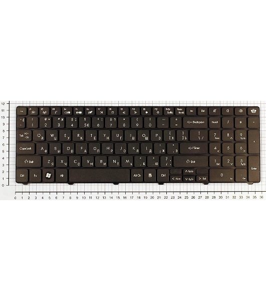 Клавиатура для ноутбука Packard Bell TM81 TM86 TM87 TM89 TM94 TM82 TX86/NV50 черная