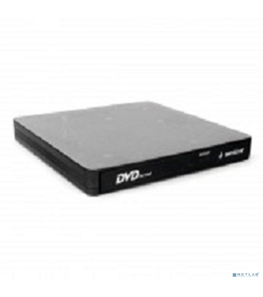 Оптический привод внешний с интерфейсом USB Gembird DVD-USB-03 пластик, черный