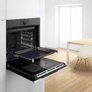Телескопические направляющие Bosch HEZ638000, полновыдвижные для духовок 8 серии без пиролиза и пара