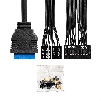 Компьютерный корпус Minitower ExeGate i3 SEA LE-NPX600 (mATX, БП 600NPX, 1хUSB+1хUSB 3.0, HD аудио, черный, передняя и боковая панели - закаленное стекло), фото7
