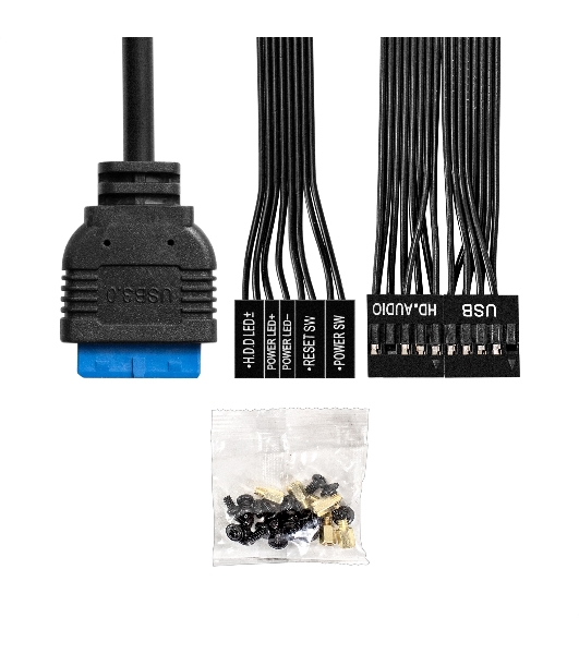 Компьютерный корпус Minitower ExeGate i3 SEA LE-NPX600 (mATX, БП 600NPX, 1хUSB+1хUSB 3.0, HD аудио, черный, передняя и боковая панели - закаленное стекло)