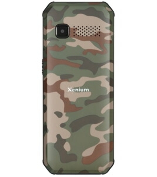 Мобильный телефон Xenium X300 зеленый камуфляж