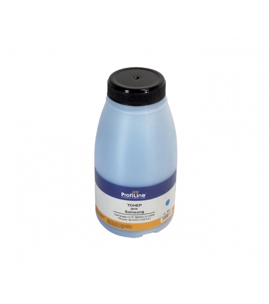 Тонер ProfiLine для принтеров Samsung CLP-300/CLX-3160/Phaser 6010/6110/6120/WC 6000/6015 cyan 100гр Фасовка РФ