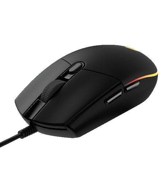 Мышь проводная Logitech G102 LIGHTSYNC черный, 8000 dpi, USB, кнопки - 6