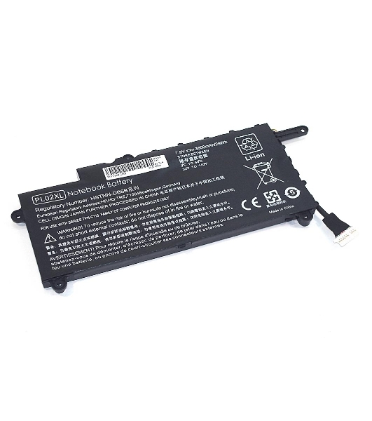 Аккумуляторная батарея для ноутбука HP Pavilion x360 11-n 7.6V 29Wh OEM черный