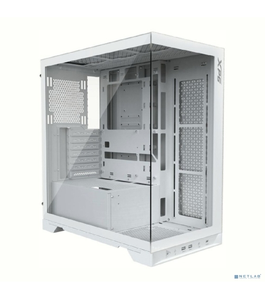 Компьютерный корпус XPG INVADER X белый (INVADERXMTWOF-WHCWW) Mid-Tower, Micro-ATX, Mini-ITX, Standard-ATX, USB 3.2 Gen2 Type-A, USB 3.2 Gen2 Type-C