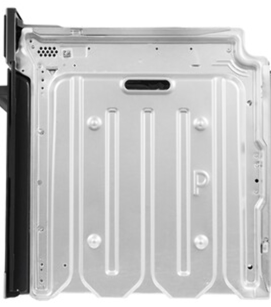 Встраиваемая электрическая духовка ELECTROLUX EOF5F70X с конвекцией, объем 72 л, 8 режимов, очистка каталитическая задняя стенка, 2 стекла в дверце, направляющие проволочные + телескопические (1 уровень)