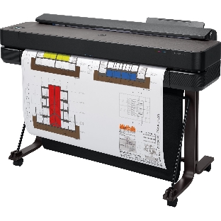Плоттер струйный HP Designjet T650 (5HB10A), A0, 36', цветной, 914 мм, 2400x1200 dpi, USB, Gigabit Ethernet, WiFi