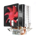 вентилятор CROWN Кулер для процессора CM-92 (Для Intel и AMD, TDP до 95 Ватт, 2шт. медных теплопроводных трубок, Гидродинамическии подшипник, Размер: 117*79*113 мм), фото3