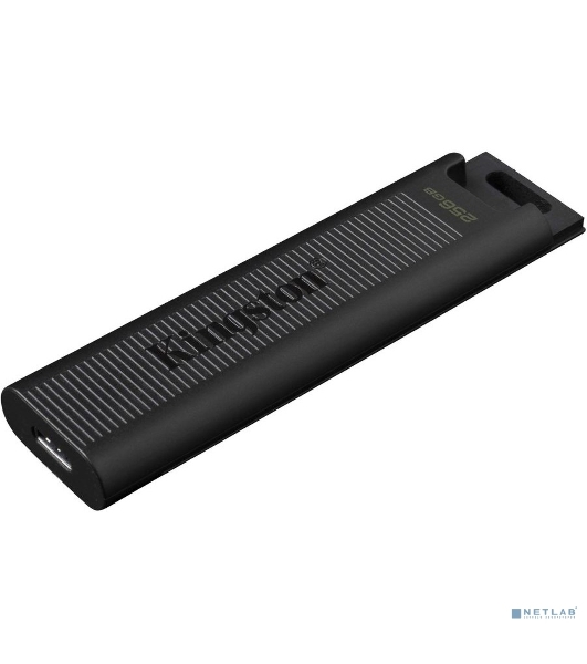 Флешка USB Kingston DataTraveler Max (DTMAX/256GB), 256Gb, USB 3.2 Gen 2 Type-C, R/W 1000/900, черный