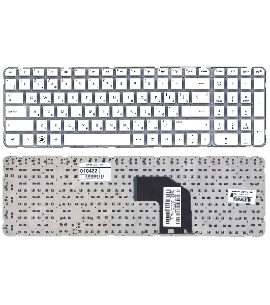 Клавиатура для ноутбука HP Pavilion G6-2000 белый без рамки