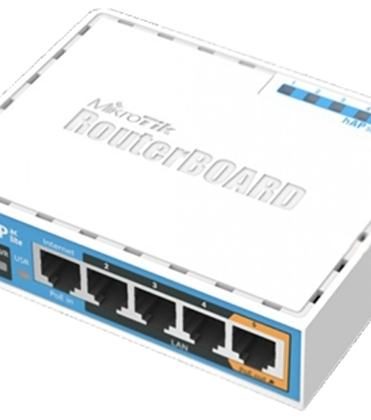 Роутер MikroTik RB952Ui-5ac2nD 2.4+5 ГГц, 802.11a/b/g/n/ac, MIMO 2x2, 5x Ethernet