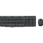 Комплект клавиатура+мышь Logitech MK235 беспроводной, USB, 1000 DPI, серый (заводская гравировка), фото19