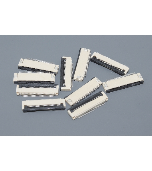 Разъем FPC Flip-Lock 0510-28RLGF 28 pin высота 1мм шаг 0,5мм 10 шт