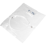 Патч-корд LANMASTER UTP TWT-45-45-0.5-WH вилка RJ-45-вилка RJ-45 cat.5е 0.5м белый ПВХ, фото 1