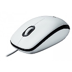 Мышь проводная Logitech B100 белый, 1000 dpi, USB, кнопки - 3, фото18