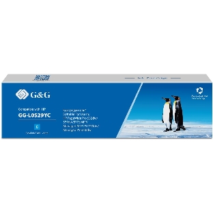 Картридж струйный G&G GG-L0S29YC 976YC голубой (245 мл) для HP PW Pro 577/552/Enterprise 556/586