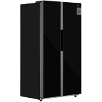 Холодильник Maunfeld MFF177NFB Slim Inverter черный двухкамерный 352/198л морозилка слева, No Frost, Side by Side, фото15