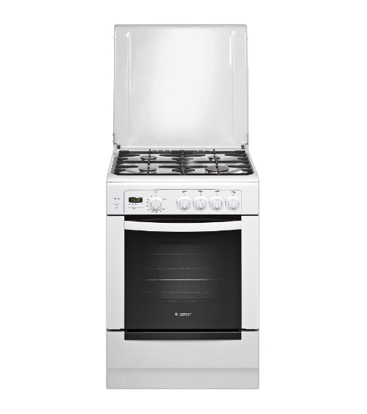 Плита газовая Gefest ПГ 6100-04 белый, конфорок 4 шт, духовка 52 л, 60 см x 85 см x 60 см