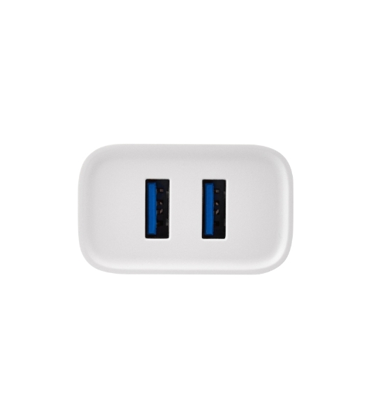 Сетевое зарядное устройство Rexant 2 x USB, 5V, 2.4 A, белое