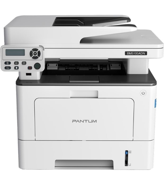 МФУ лазерное Pantum BM5100ADN, A4, ч/б, печ. до 40 стр/мин., скан. до 24 стр/мин., 1200 x 1200 dpi, USB, RJ-45, проектная модель