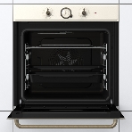 Встраиваемая электрическая духовка GORENJE/раиваемая электрическая духовка,ширина 60 см,объем 77л,пиролитическая эмаль,слоновая кость, фото8