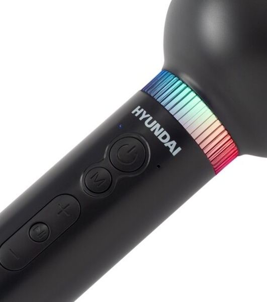 Микрофон беспроводной Hyundai H-MIC101 черный