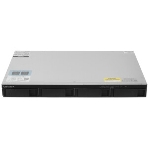 Сетевое хранилище SMB QNAP TS-464eU-8G NAS 4 HDD trays, rackmount 1U, 1 PSU. 4-core Intel Celeron N5105/N5095 2.0-2.9 GHz, 8 Gb RAM, 2x2.5GbE, 2xUSB 3.2 Gen 2 (10Gbps), 2xUSB 2.0, 1xHDMI, 2xM.2 PCIe Gen 3 x1 slots, W/o rail kit RAIL-B02, фото14