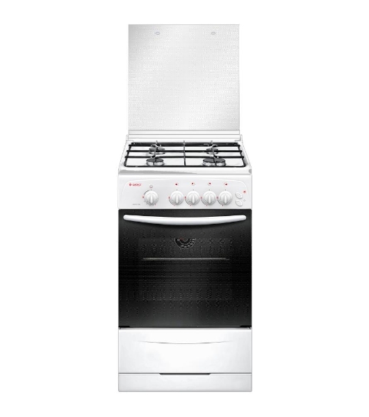 Плита газовая Gefest 3200-06 К2 белый, конфорок 4 шт, духовка 42 л, 50 см x 85 см x 57 см