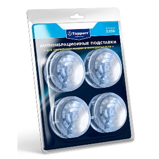 Topperr 3206 Антивибрационные подставки для СМ