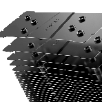 Кулер PCCooler Paladin EX300S черный 120мм алюминий+медь 1800rpm 28.6db 4-pin 125W 157мм, фото4