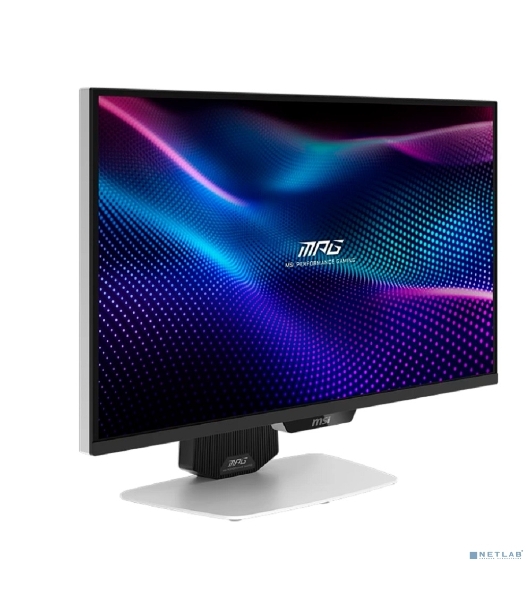 Монитор 27' MSI MPG 274URDFW E16M Rapid IPS 3840x2160, 160 Гц, 0.5 мс, 16:9, 400 кд/м², 2xHDMI 2.1, DP 1.4a, USB-C (98 Вт), 3.5 Jack, USB Hub (2x USB), Adaptive-Sync, белый