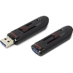 Флешка USB SanDisk CZ600 Cruzer Glide (SDCZ600-016G-G35), 16Gb, USB 3.0, R/W 100/30, черный/красный, фото 1
