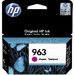 Картридж струйный HP 963 3JA24AE пурпурный (700 стр) для HP OfficeJet Pro 901x/902x, фото 1