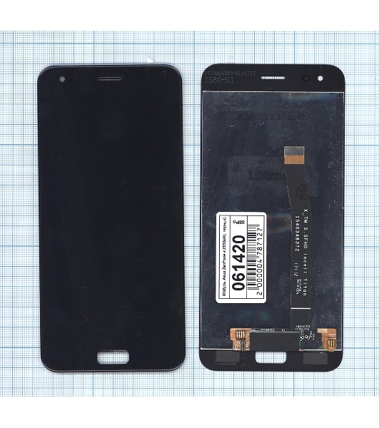 Дисплей для Asus ZenFone 4 ZE554KL, черный