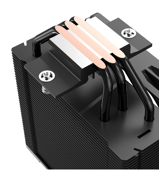 Кулер PCCooler Paladin EX300S черный 120мм алюминий+медь 1800rpm 28.6db 4-pin 125W 157мм