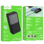 Портативный аккумулятор Hoco J136B, 30000мА·ч, QC/PD, 3A, с дисплеем, черный, фото4