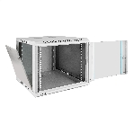 Шкаф телекоммуникационный 19' настенный 9U ExeGate EC-WM-9U.600.G.GREY (19', 9U, 600x600x500мм (ШхГхВ), передняя дверь закаленное стекло, съемные боковые панели, пыле- и влагозащита IP23, светло-серый RAL 7035), фото13