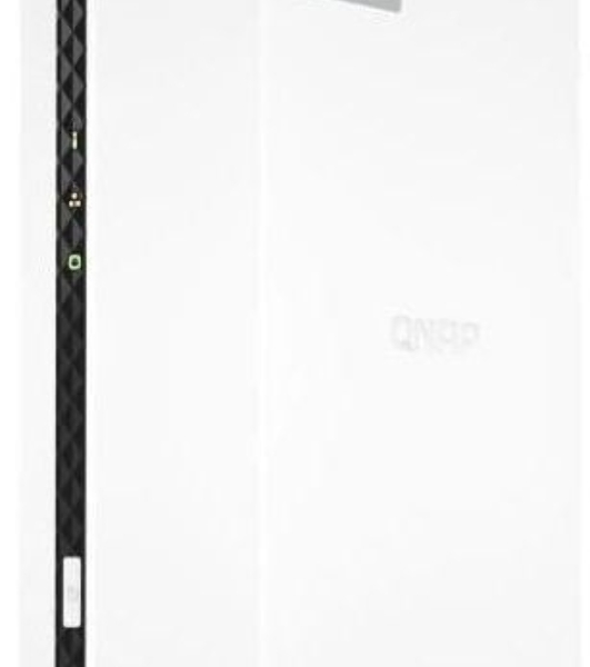 Сетевое хранилище SMB QNAP TS-133 NAS 1 HDD tray. ARM 4-core Cortex-A55 1.8GHz, ram 2 Gb (max), 1x1GbE, 1xUSB 2.0 port,1xUSB 3.2 Gen 1