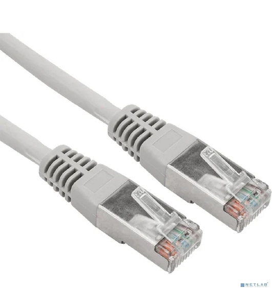 Пaтч-корд Rexant F/UTP, cat. 5e, RJ45-RJ45, экранированный, 24AWG, LSZH, серый, 1,5м