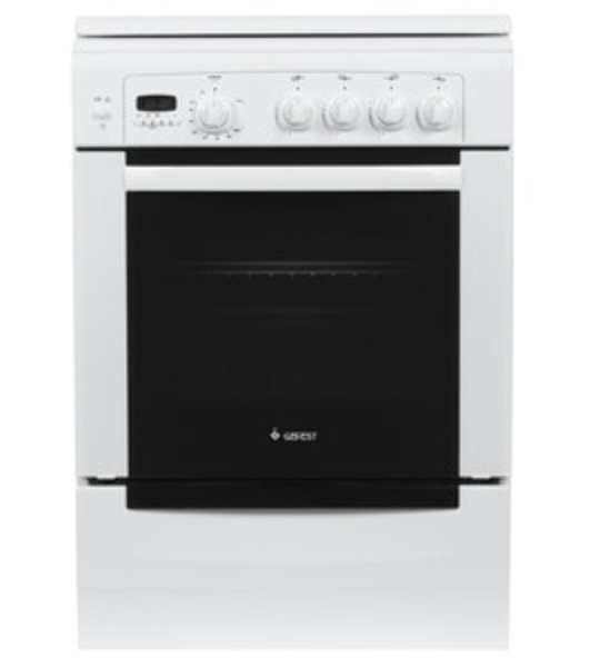 Плита газовая Gefest ПГ 6100-04 белый, конфорок 4 шт, духовка 52 л, 60 см x 85 см x 60 см