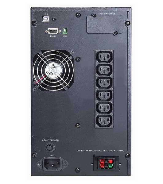 Источник бесперебойного питания Powercom Macan MAC-1500 1500Вт 1500ВА черный