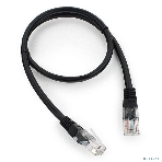Патч-корд UTP Cablexpert cat.5e, 0.5м, литой, многожильный, черный, фото9