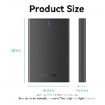 Внешний корпус Vention для HDD/SSD 2.5' (USB 3.0 Mirco-B) черный, фото18