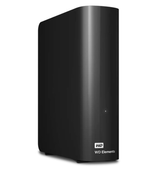 Внешний жесткий диск 24TB Western Digital WDBWLG0240HBK-EESN Elements Desktop, 3.5', USB 3.0, Черный
