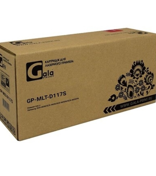 Картридж лазерный GalaPrint GP-MLT-D117S черный (2500 стр.) для Samsung SCX-4650/4655FN