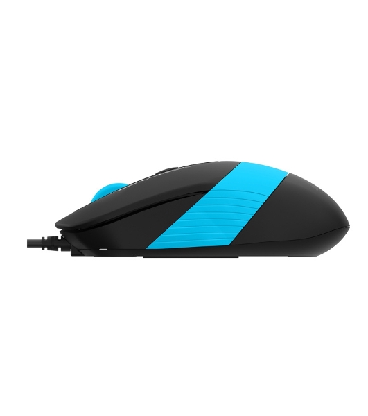 Мышь проводная A4Tech Fstyler FM10 черный/синий, 1600 dpi, USB, кнопки - 4